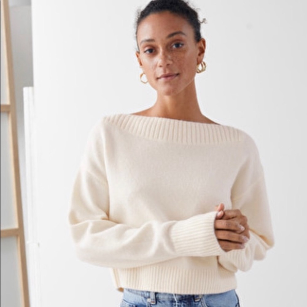 & Other Stories Boatneck Sweater